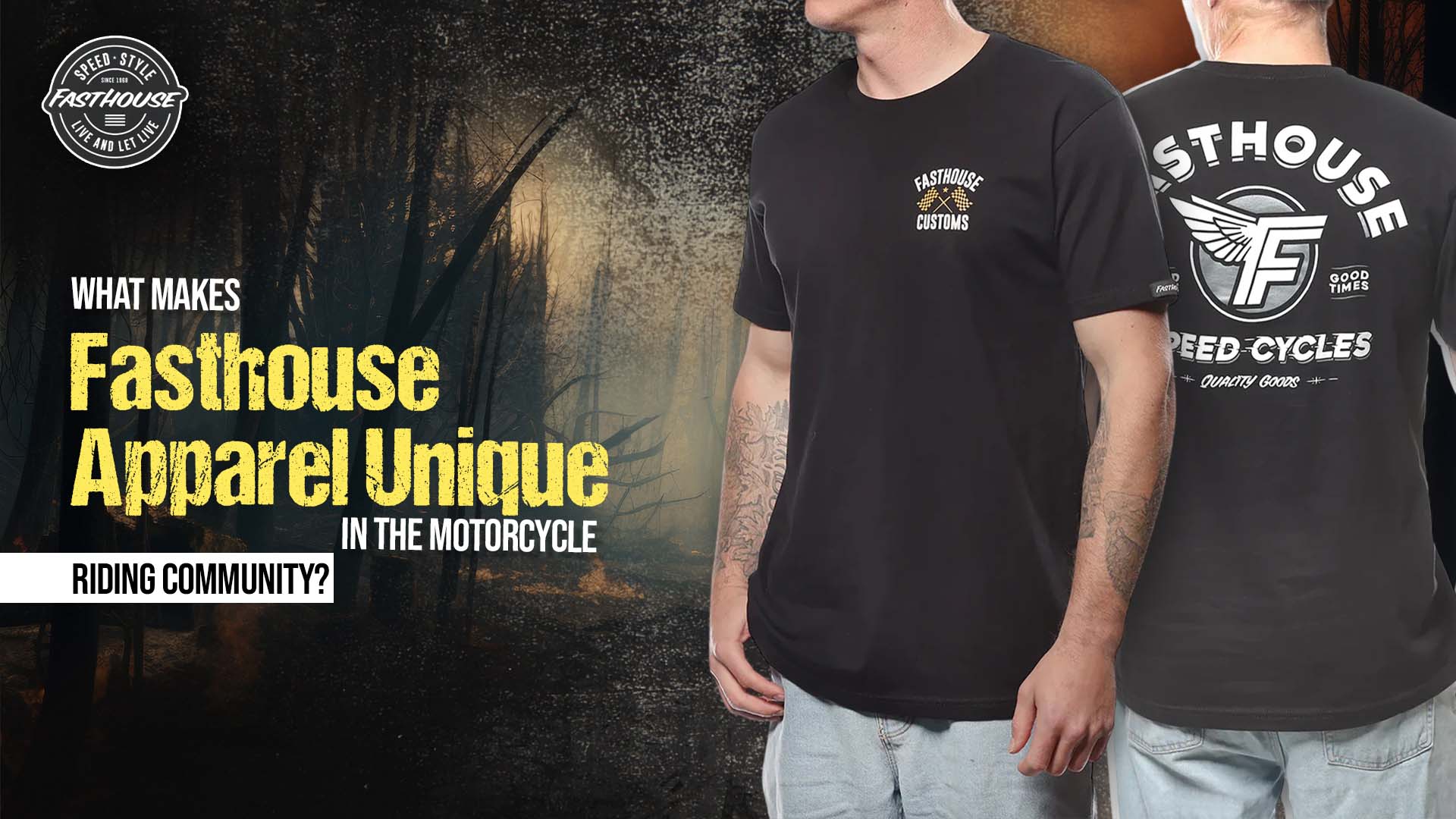 What Makes Fasthouse Apparel Unique in the Motorcycle and Riding Community?