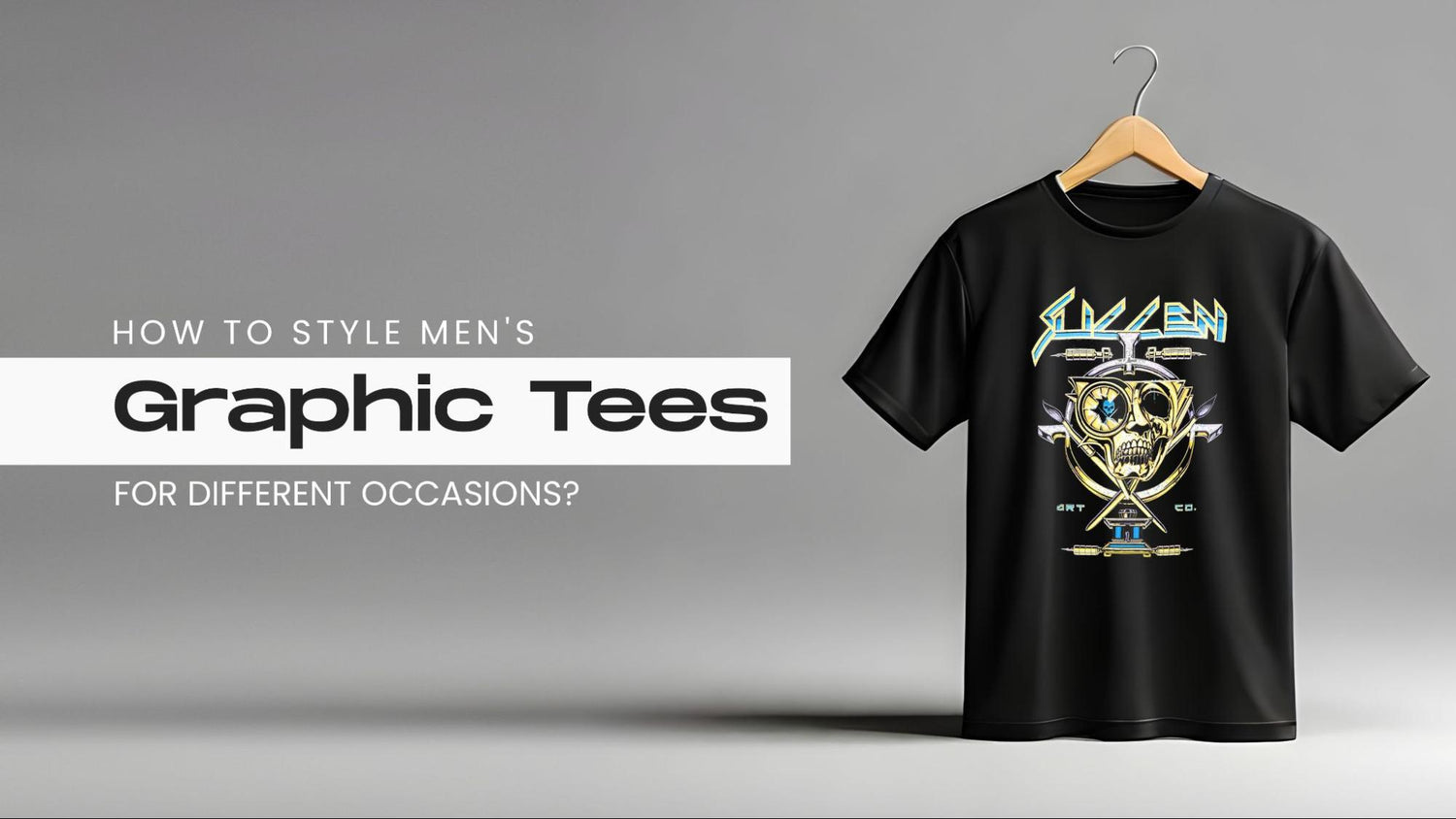 How to Style Mens Graphic Tees for Different Occasions?
