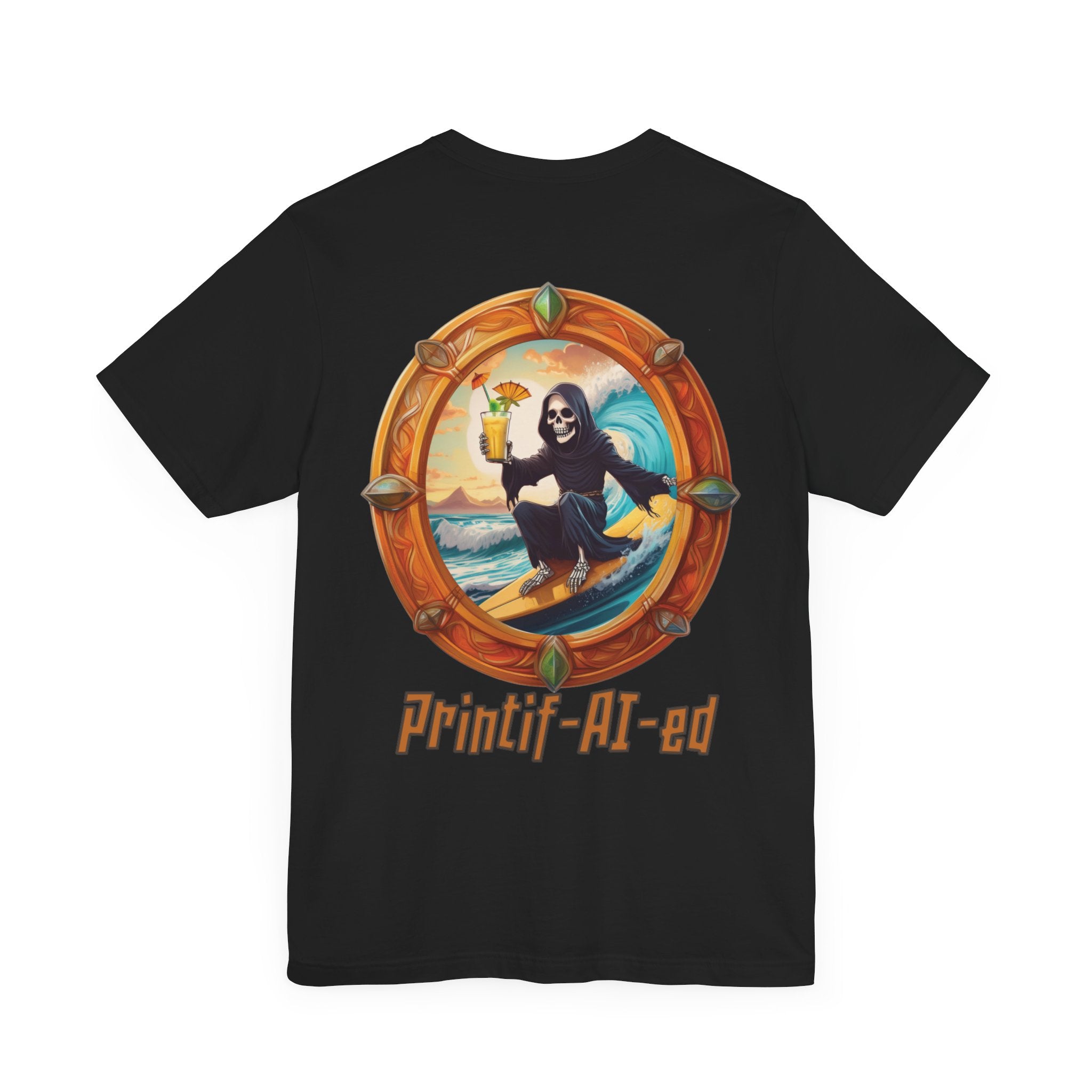 Printif-AI-ed Men's Hang 10 or Die Premium Tee