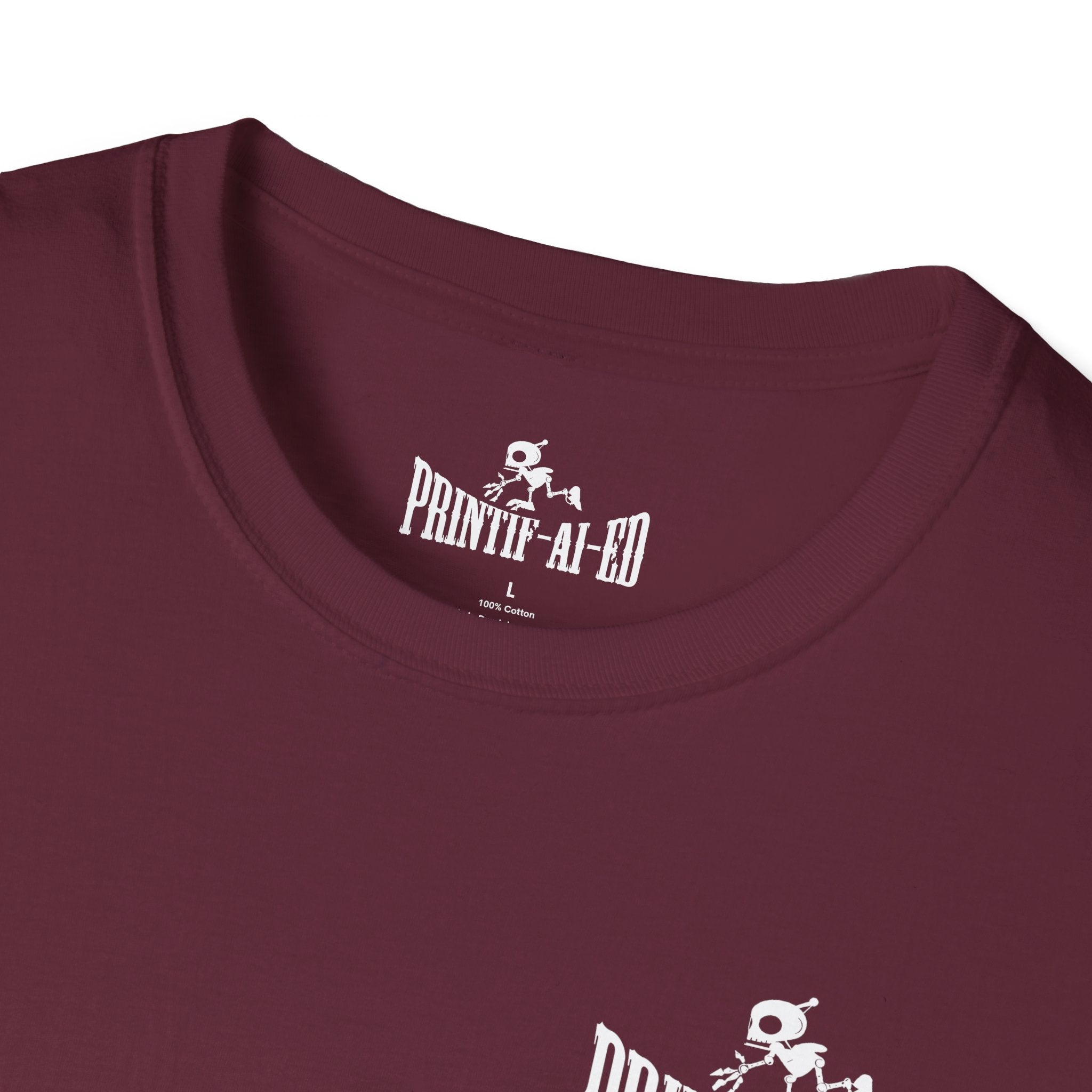 Printif-AI-ed Men's Throwing Horns Premium Tee