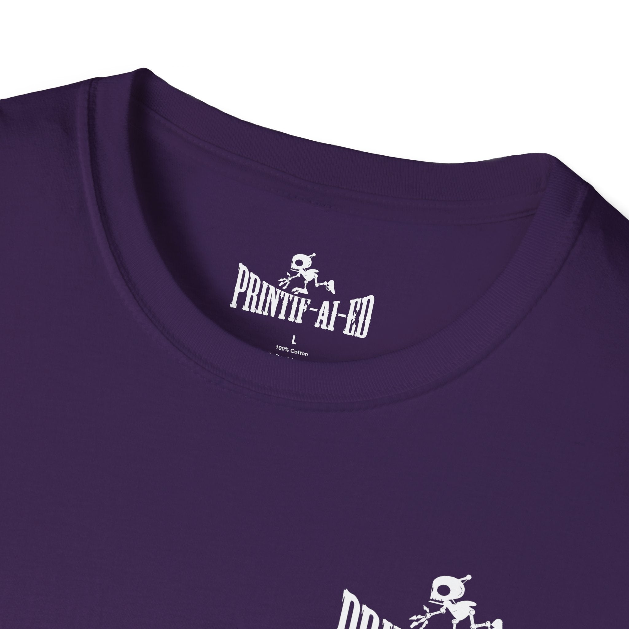 Printif-AI-ed Men's Throwing Horns Premium Tee