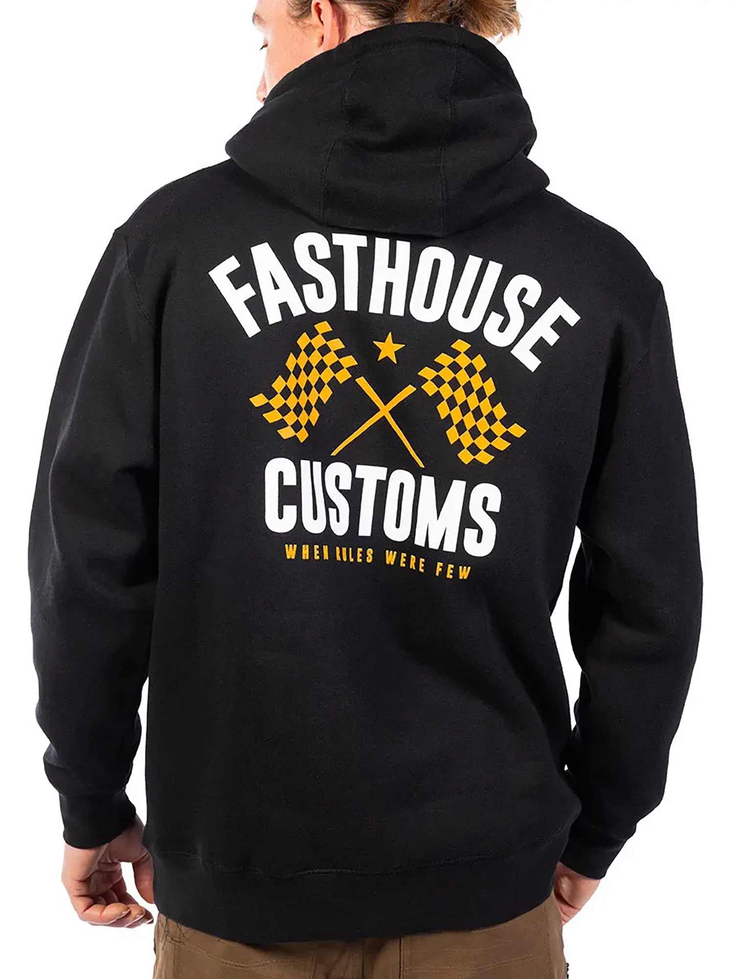 Fasthouse Men's 68 Trick Pullover Hoodie - Black by FASTHOUSE