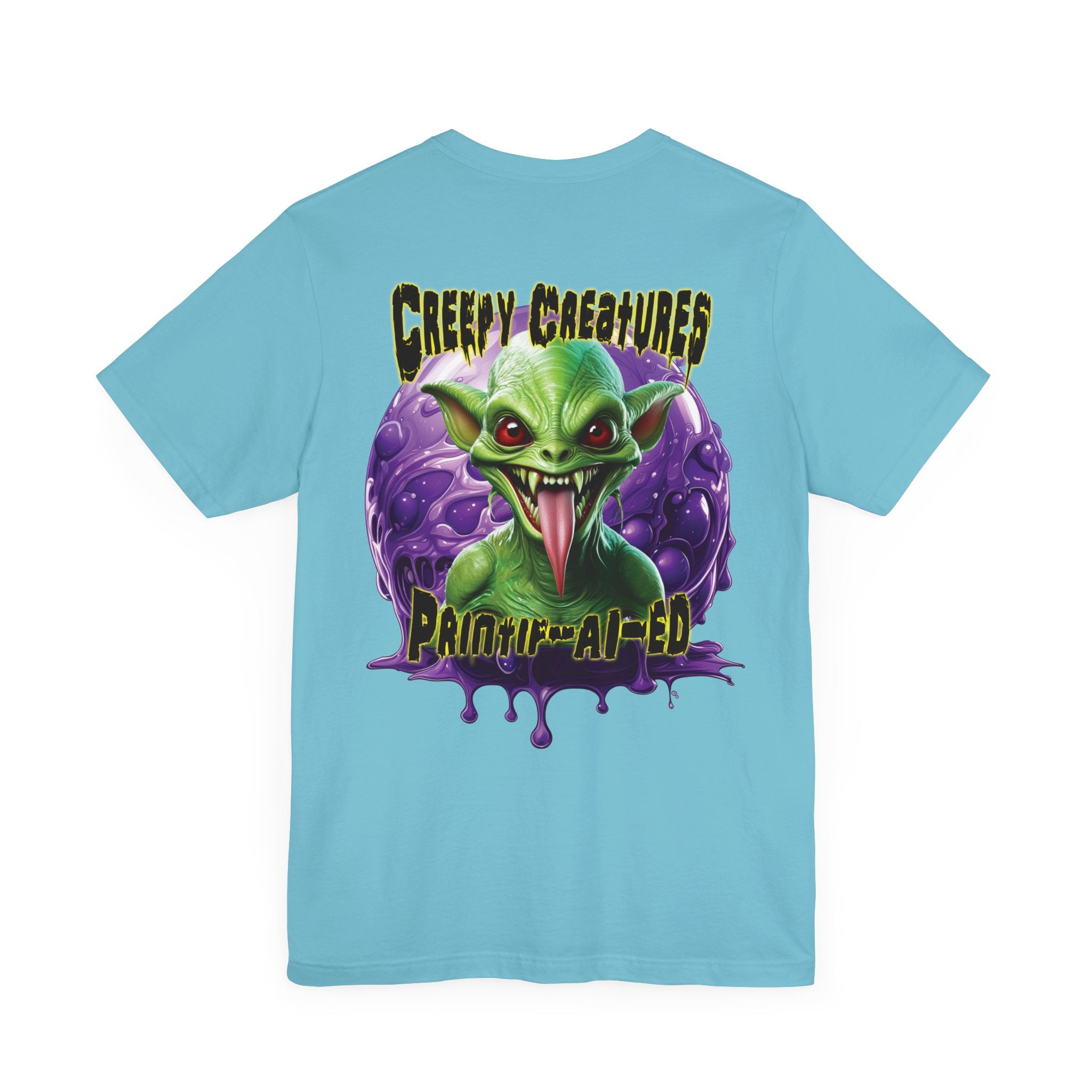 Printif-AI-ed Men's Creepy Creatures - Jacob Premium Tee