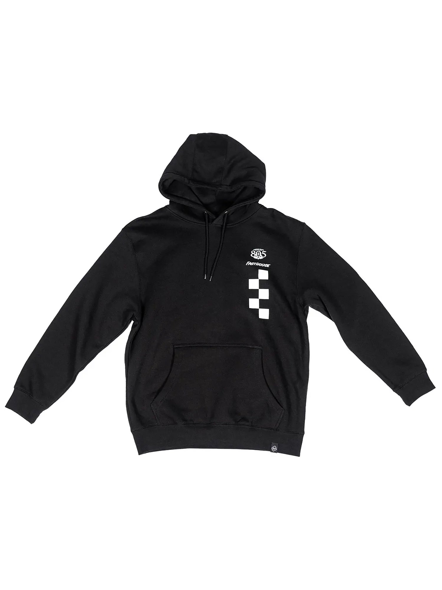 Fasthouse Men's 805 Foundation Pullover Hoodie - Black by FASTHOUSE