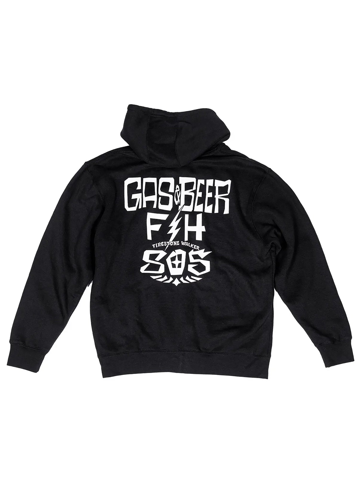Fasthouse Men's 805 Fuel Zip Up Hoodie - Black by FASTHOUSE