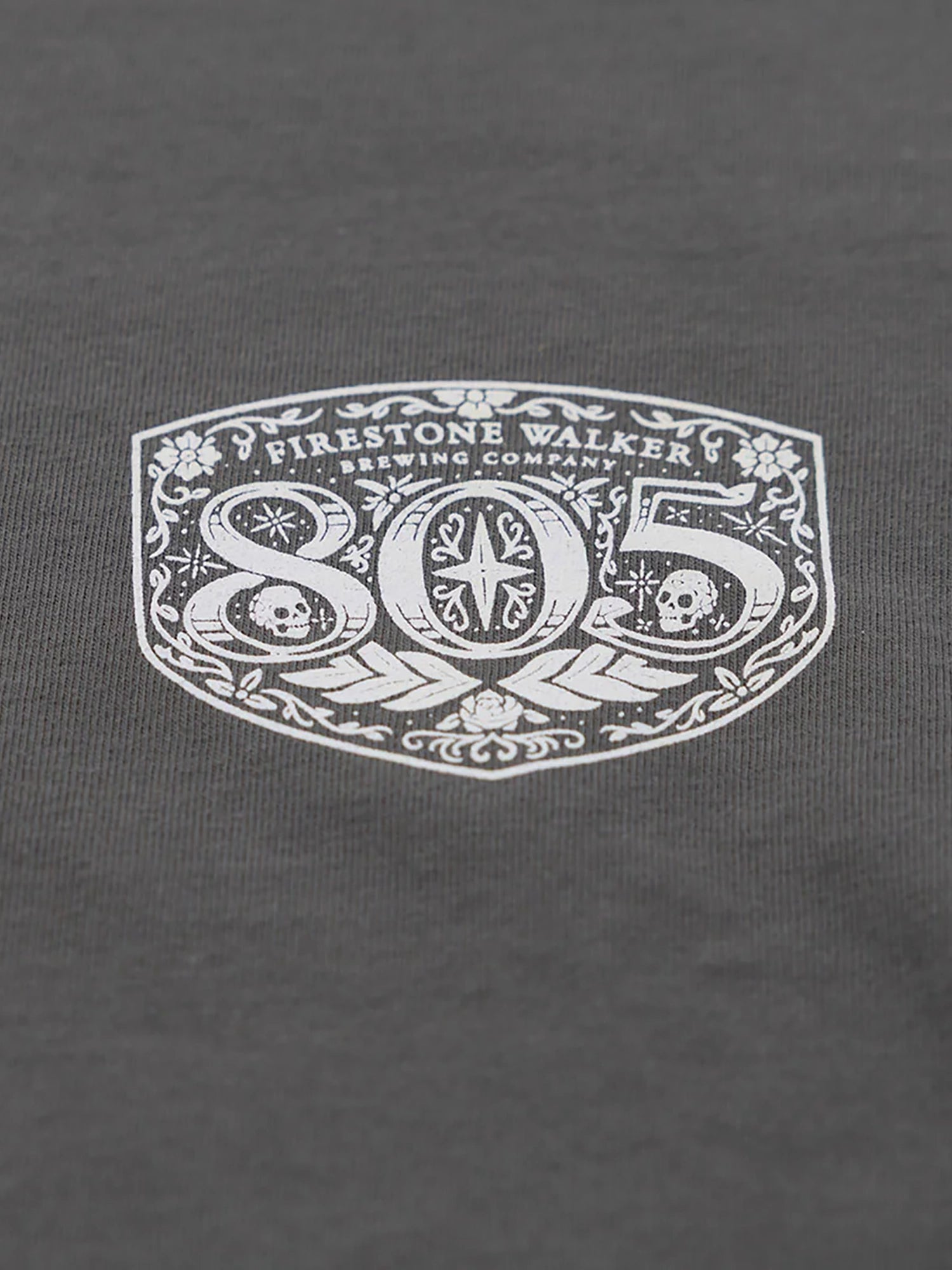 Fasthouse Men's 805 Premier Herencia SS Tee - Heavy Metal