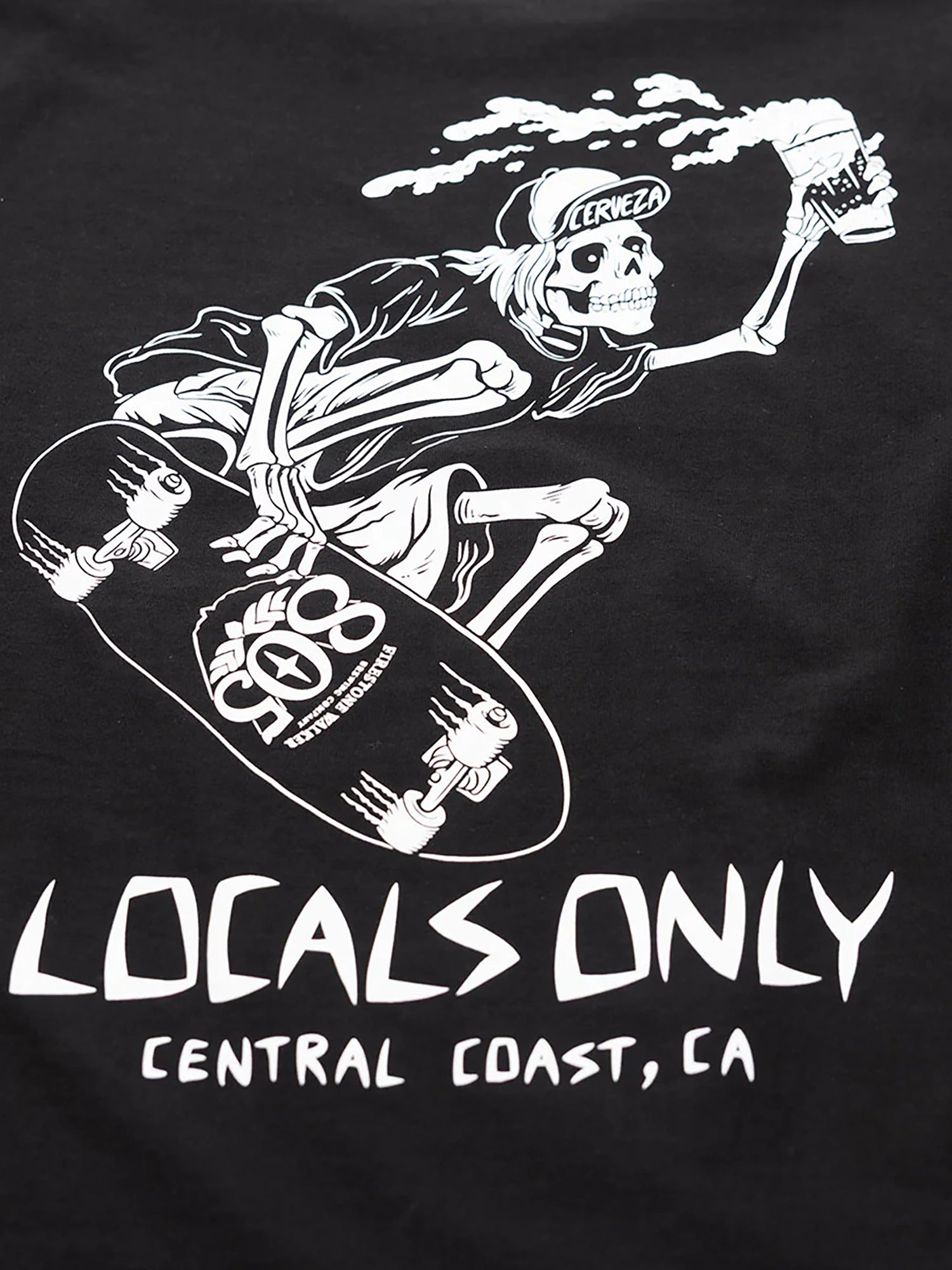 Fasthouse Men's 805 Premier Locals Only SS Tee - Black