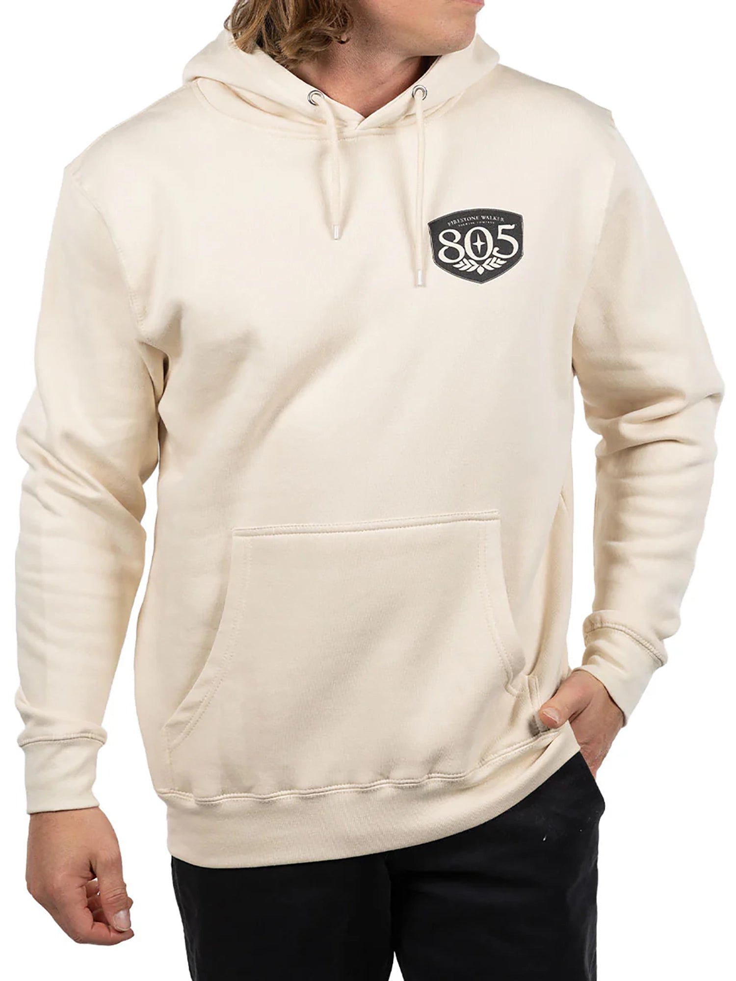 Fasthouse Men's 805 Premier Outlaw Pullover Hoodie - Sand