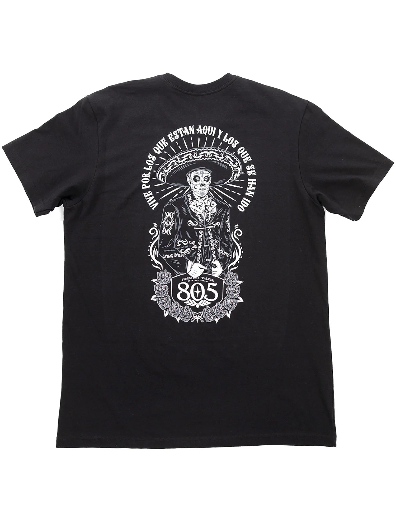 Fasthouse Men's 805 Premier Vive Por SS Tee - Black