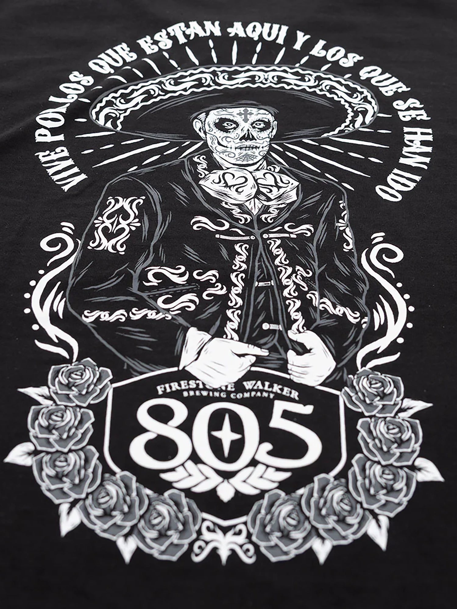 Fasthouse Men's 805 Premier Vive Por SS Tee - Black