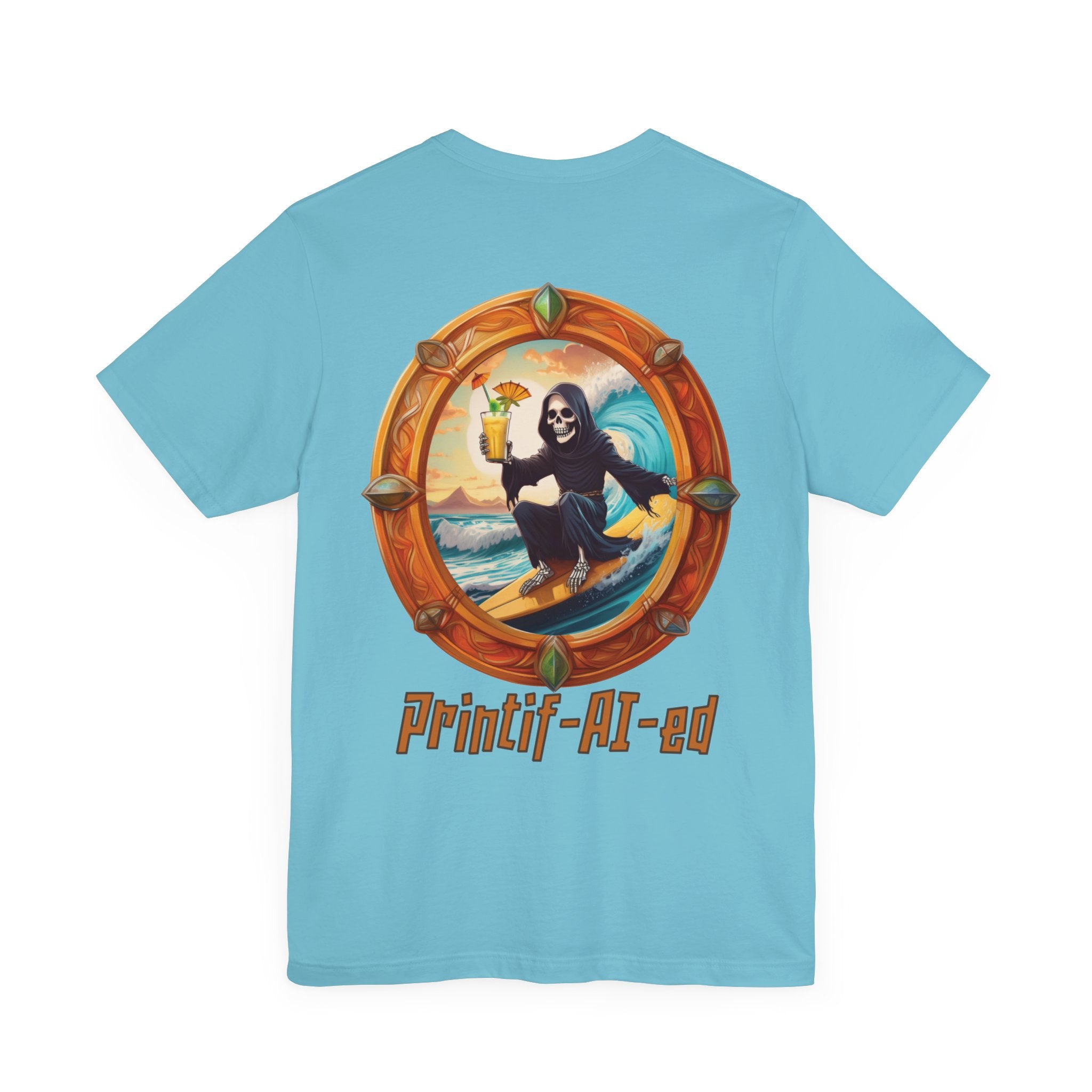 Printif-AI-ed Men's Hang 10 or Die Premium Tee