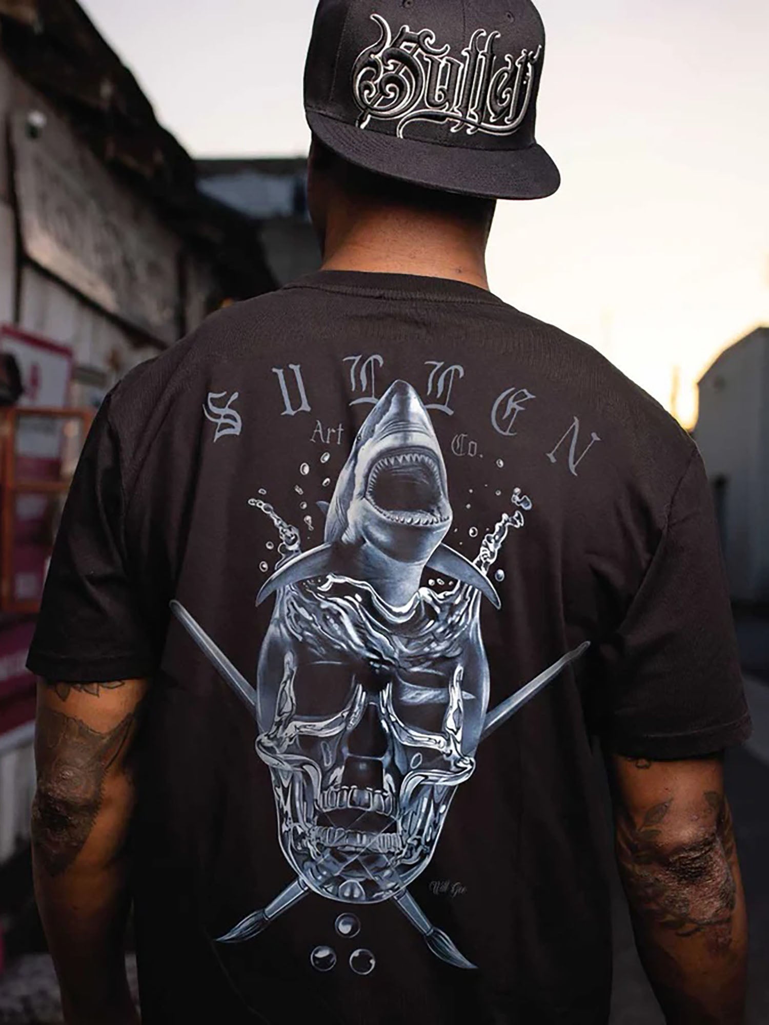 Sullen Men's Abis Badge Premium T-shirt