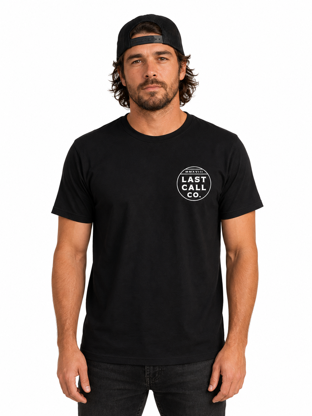 Last Call Co Alone Men's Graphic T-shirt - Black