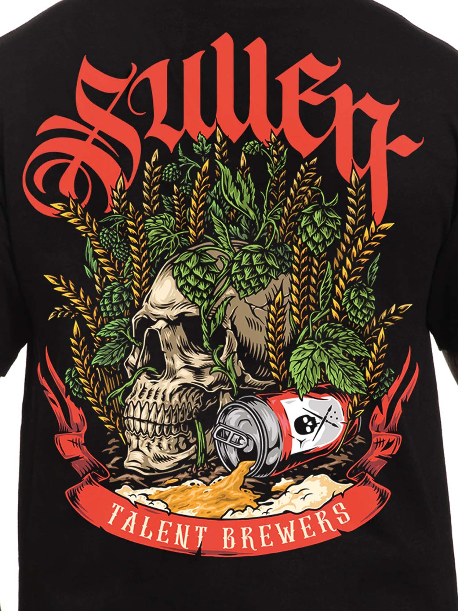 Sullen Men's Barley Skull Short Sleeve Standard T-shirt by Sullen
