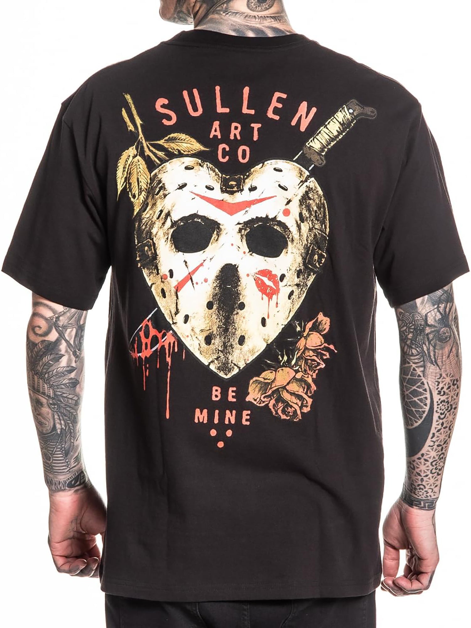 Sullen Men's Be Mine Graphic T-shirt - Black by Sullen