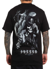 Sullen Men's Black Cat Short Sleeve Standard T-shirt