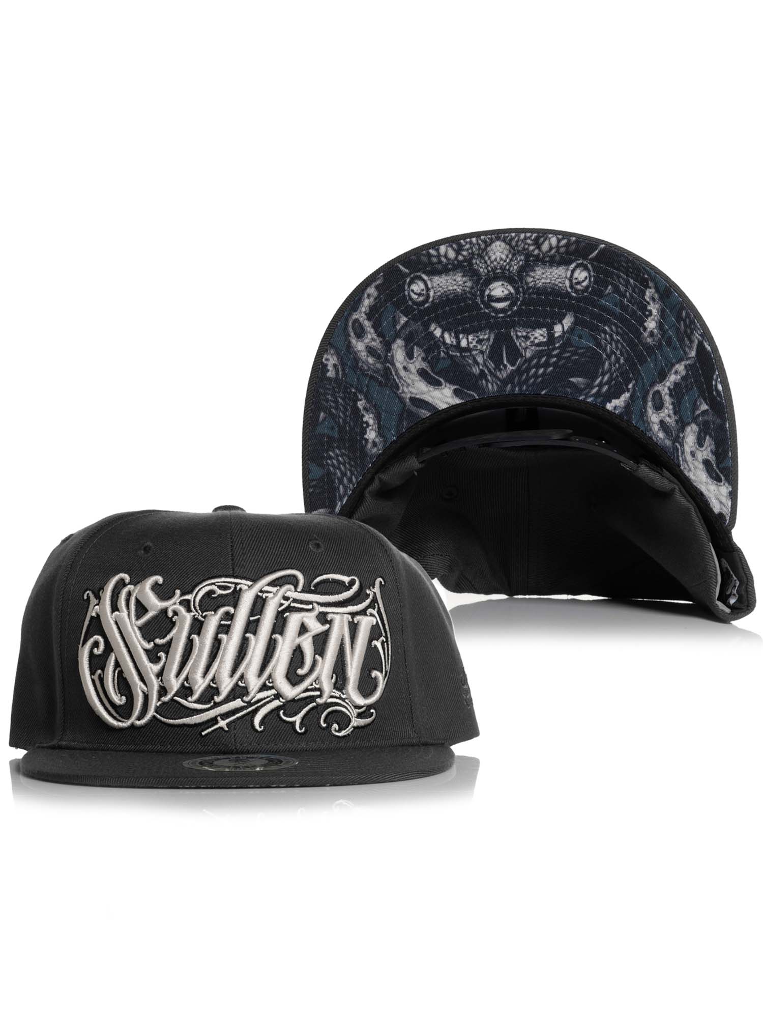 Sullen Men's Blxck Octopus Snapback Hat by Sullen