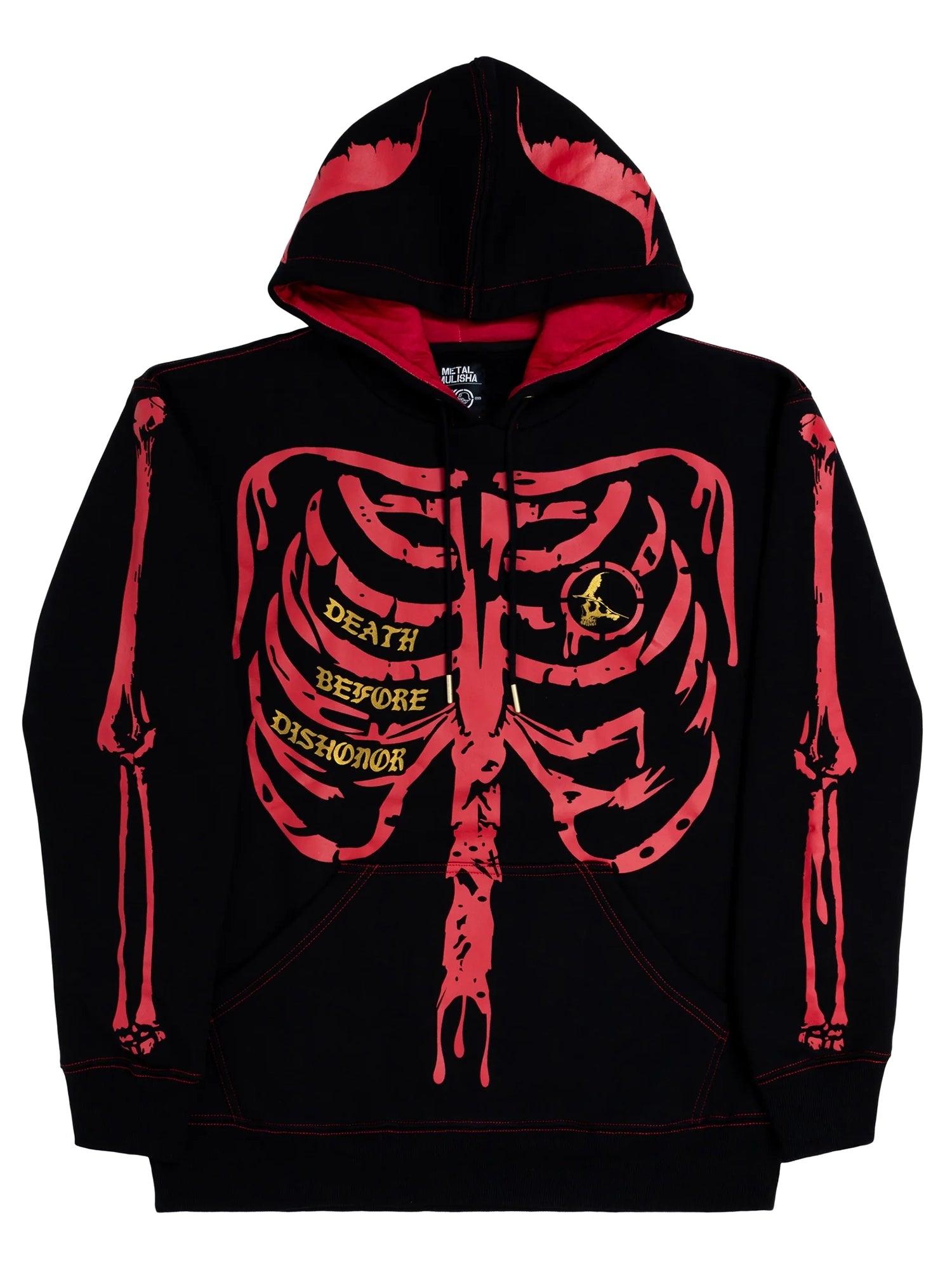 Metal Mulisha Men's Bones Heavy Hoodie