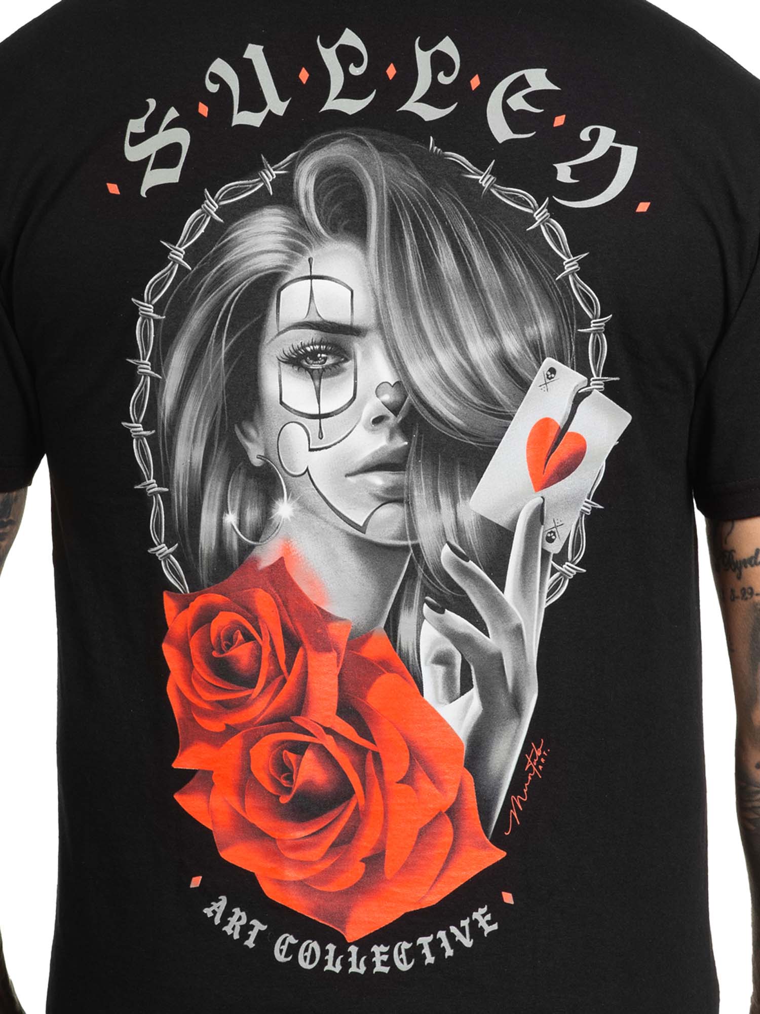 Sullen Men's Broken Heart Short Sleeve Standard T-shirt by Sullen