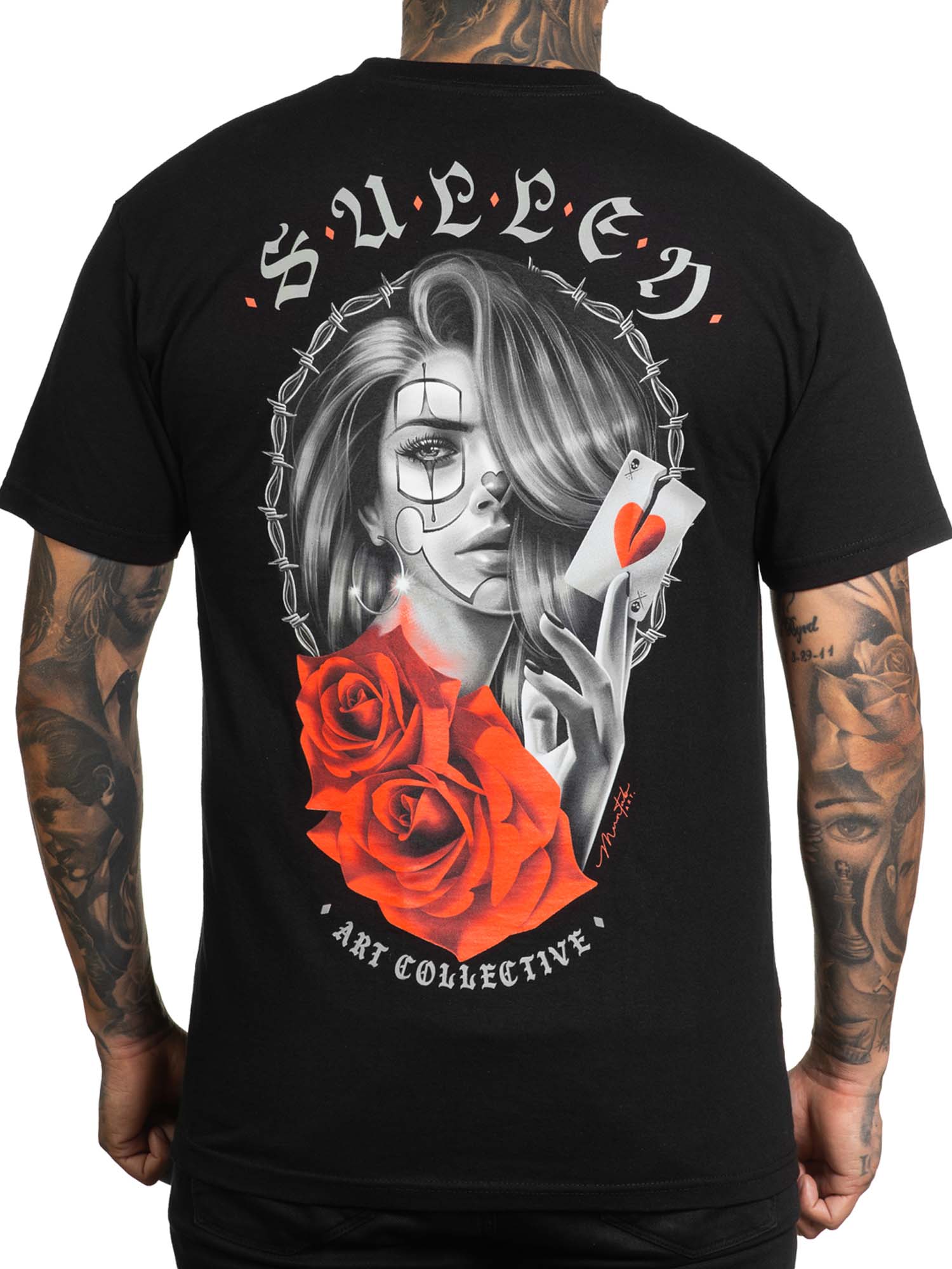 Sullen Men's Broken Heart Short Sleeve Standard T-shirt by Sullen