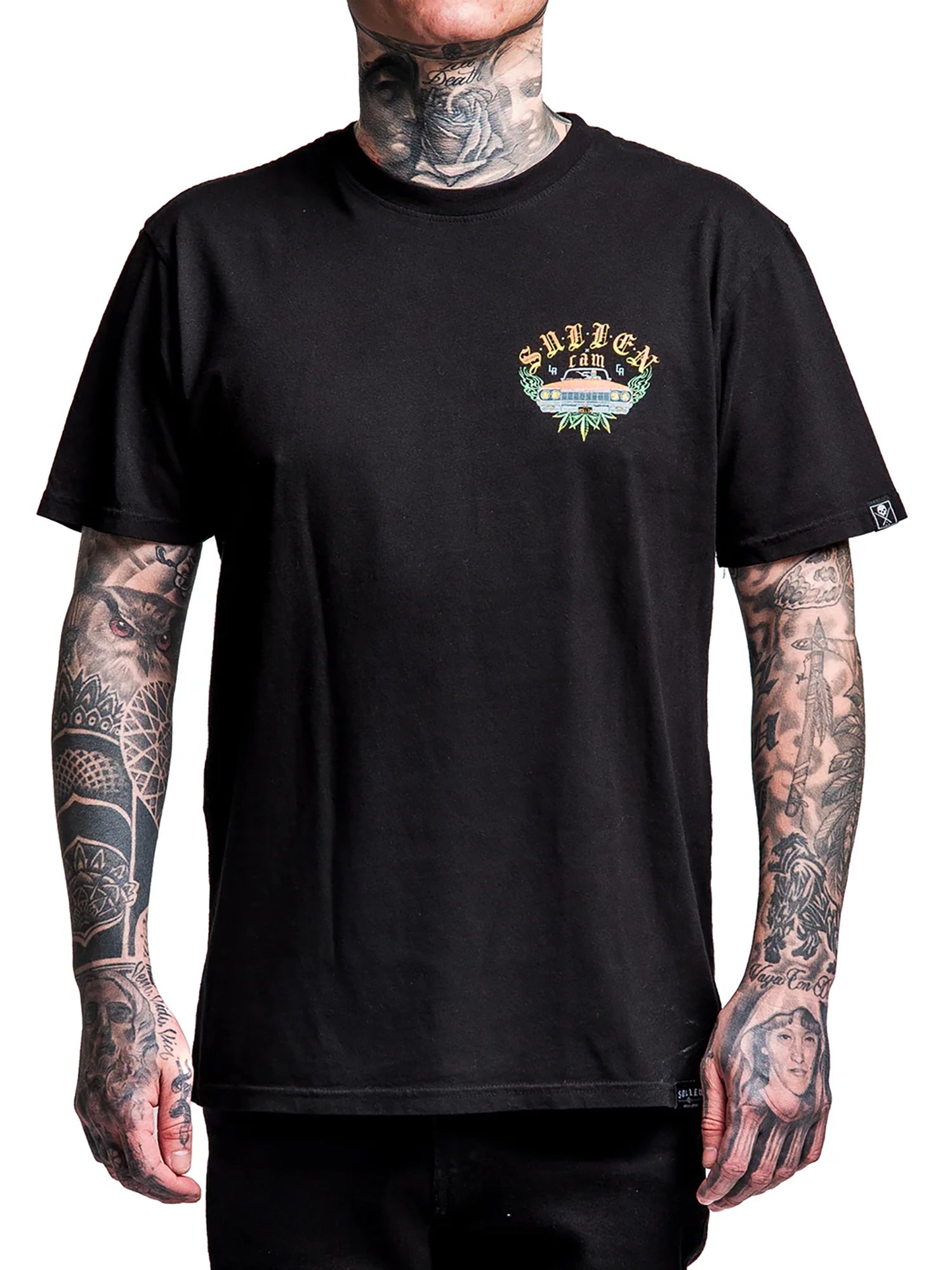 Sullen Men's Burn It Down Premium Tee - Jet Black by Sullen