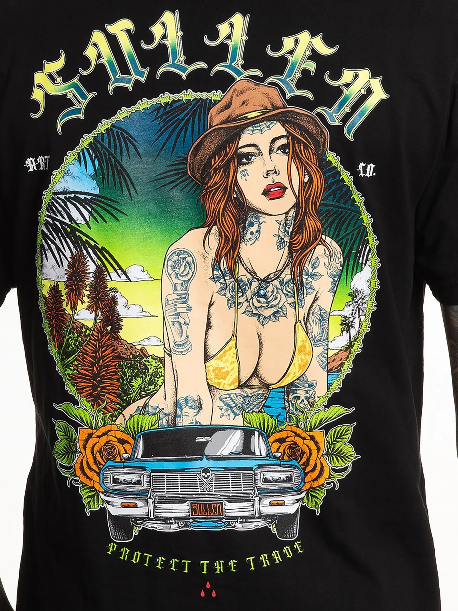 Sullen Men's Cali Girl Premium T-shirt by Sullen