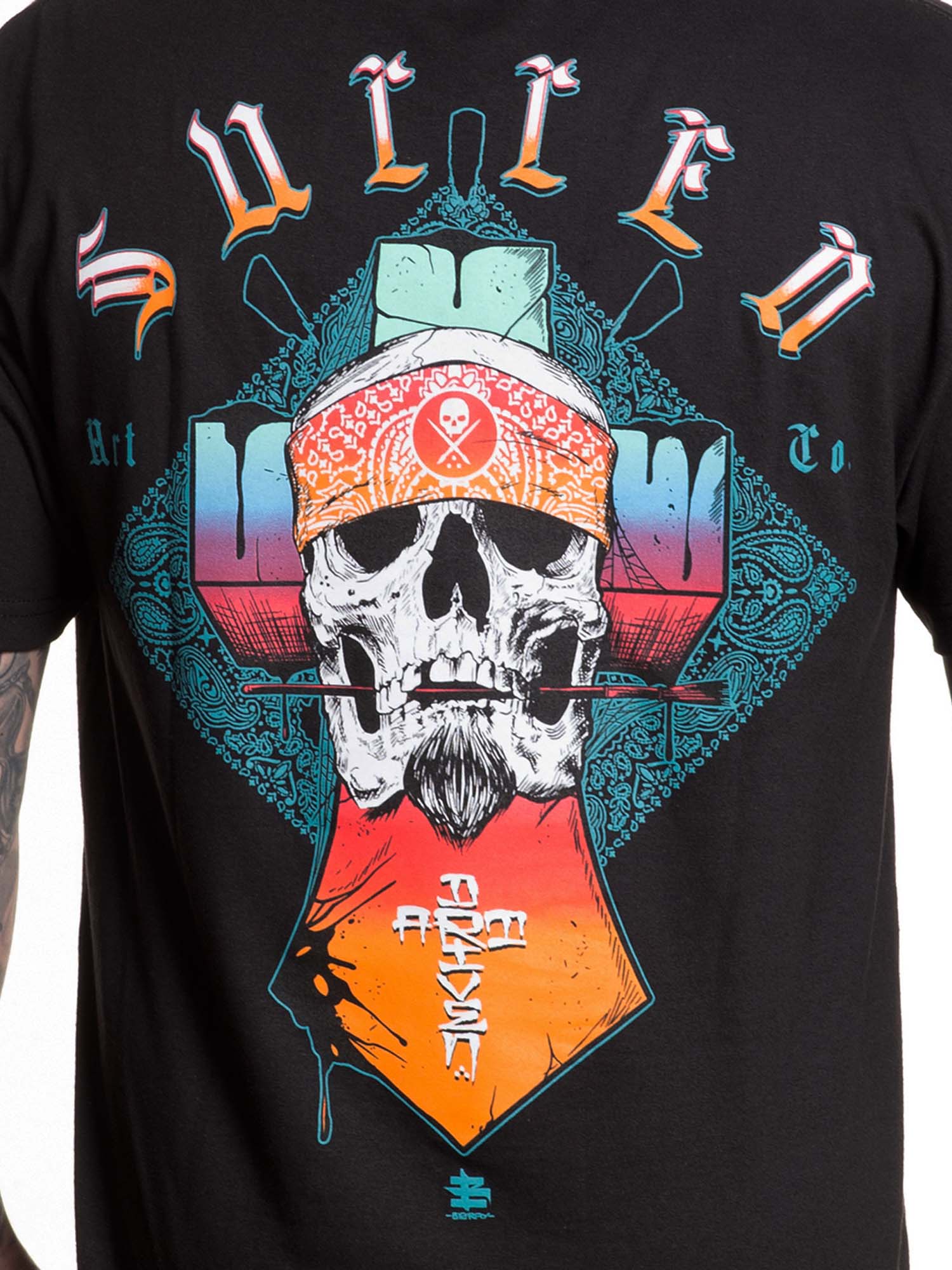 Sullen Men's Cholo Cross Short Sleeve Standard Tee by Sullen