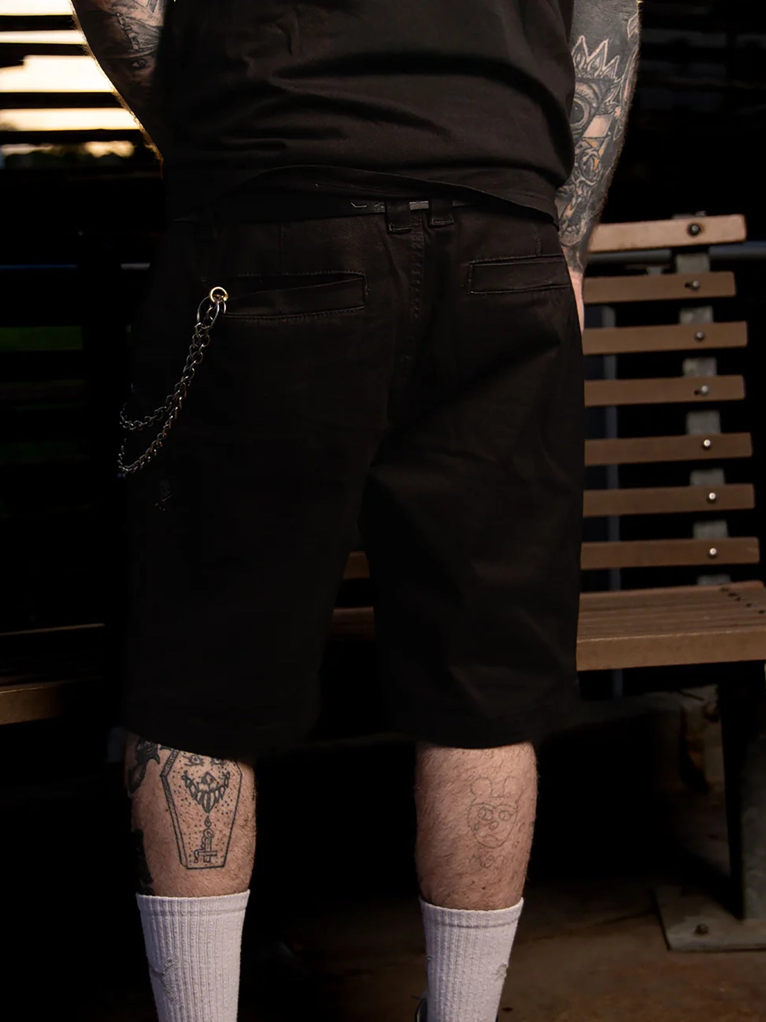 Sullen Men's Chop Shop Walkshorts - Black by Sullen