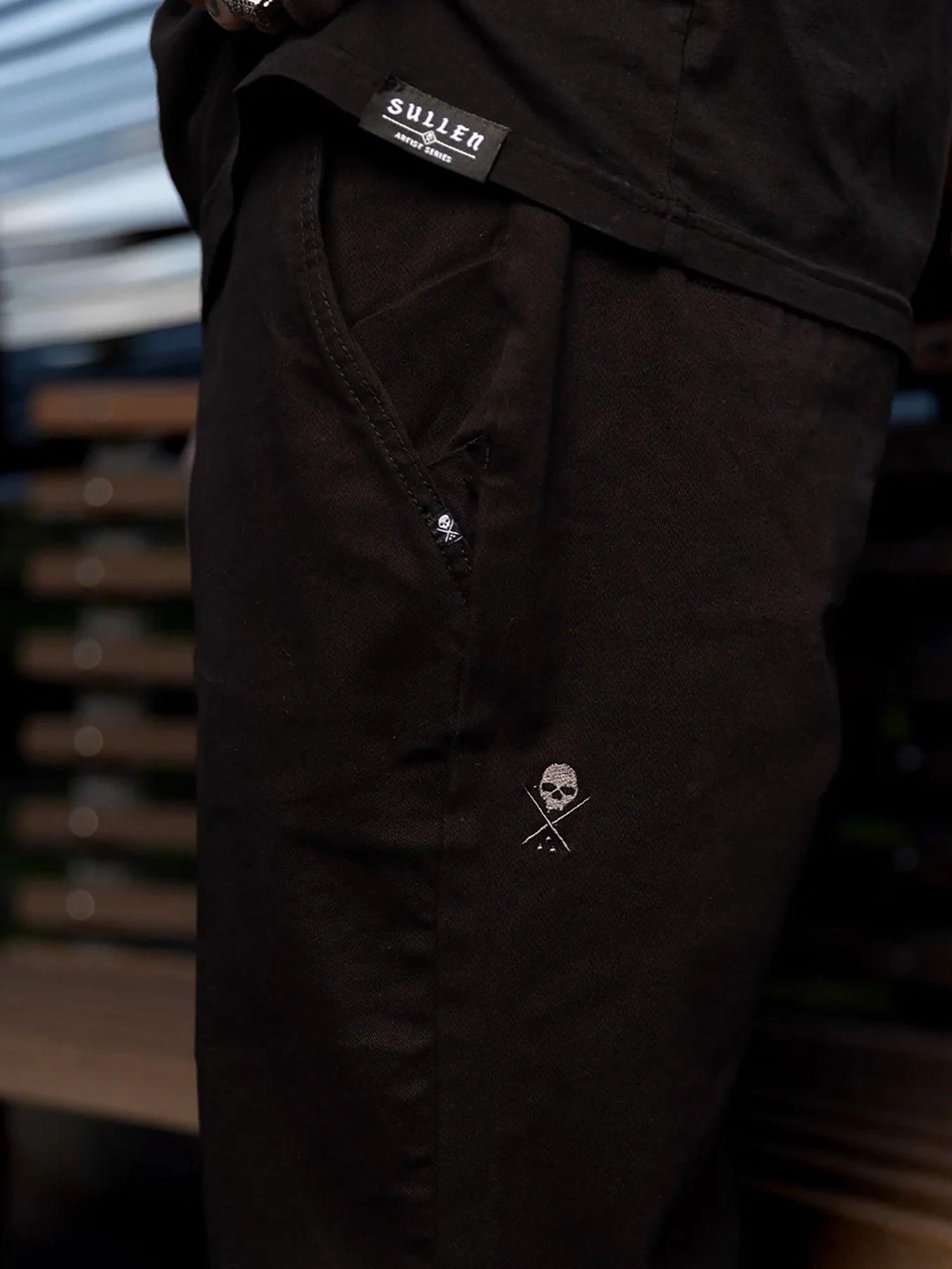 Sullen Men's Chop Shop Walkshorts - Black by Sullen