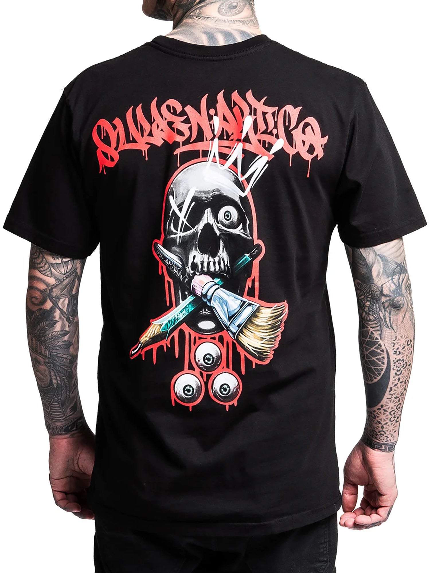 Sullen Men's Cobe Two Premium Graphic Tee - Jet Black