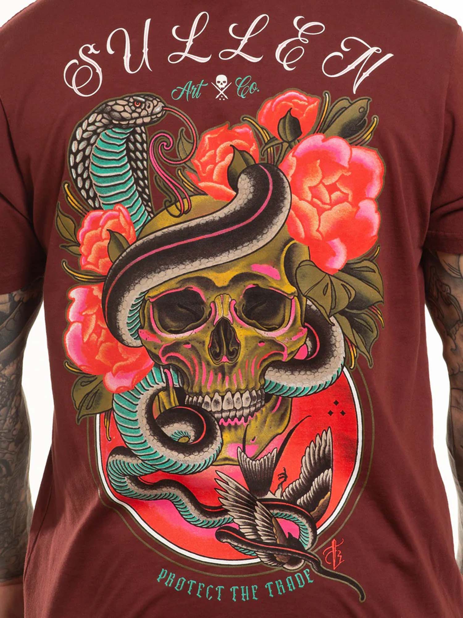Sullen Men's Cobra Short Sleeve Premium T-shirt by Sullen