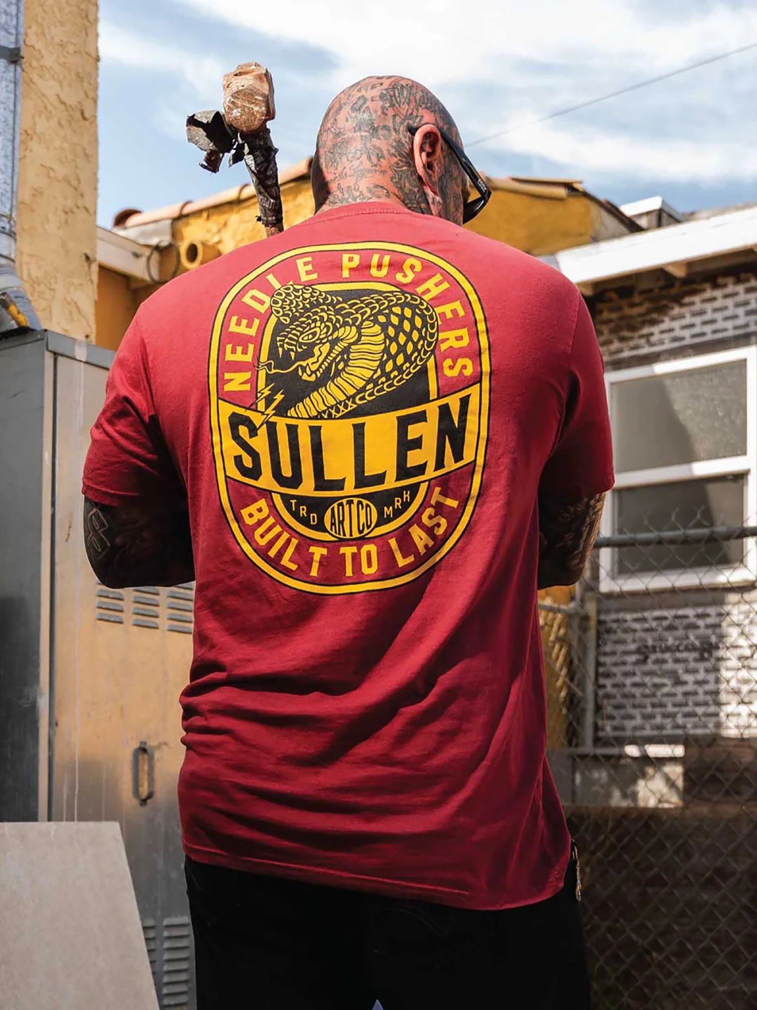 Sullen Men's Cobra Seal Premium T-shirt