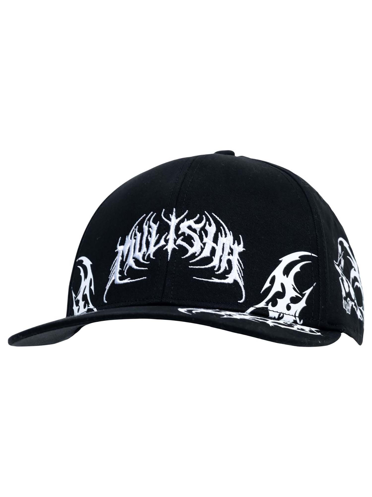 Metal Mulisha Men's Connected Curve Bill Hat - Black by Metal Mulisha
