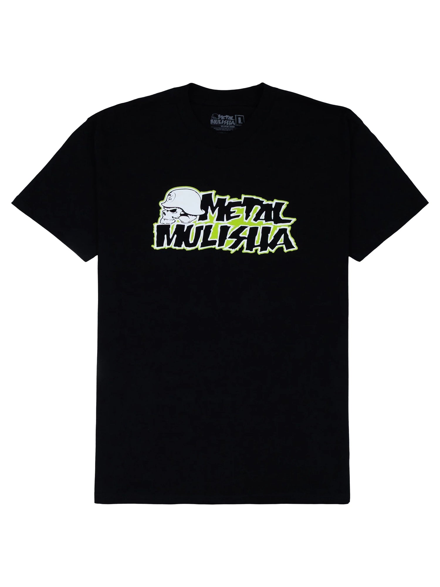 Metal Mulisha Men's Corpo T-shirt - Black/Green by Metal Mulisha