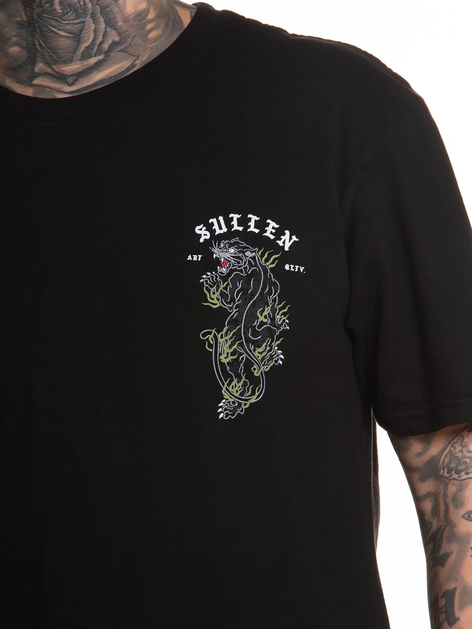 Sullen Men's Crawling Panther Premium T-shirt