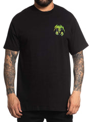 Sullen Men's Creep Badge Short Sleeve Standard T-shirt