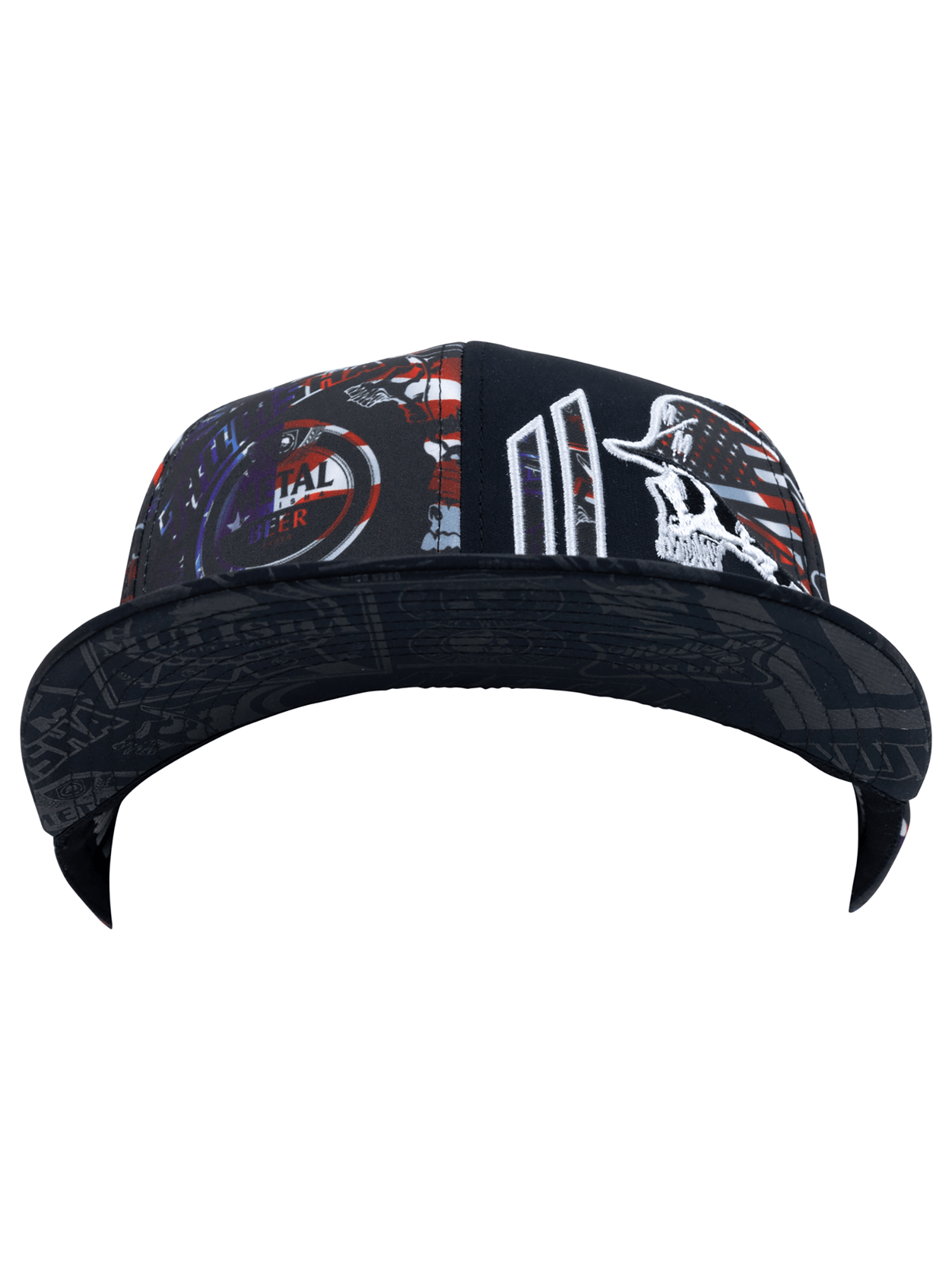Metal Mulisha Men's D - Lush Flexsnap Hat by Metal Mulisha