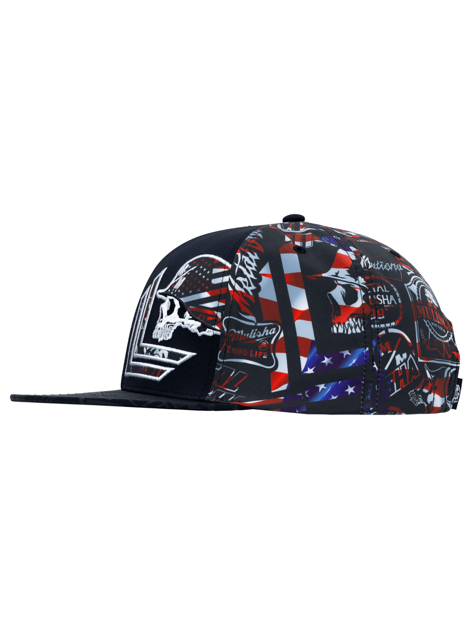 Metal Mulisha Men's D - Lush Flexsnap Hat by Metal Mulisha