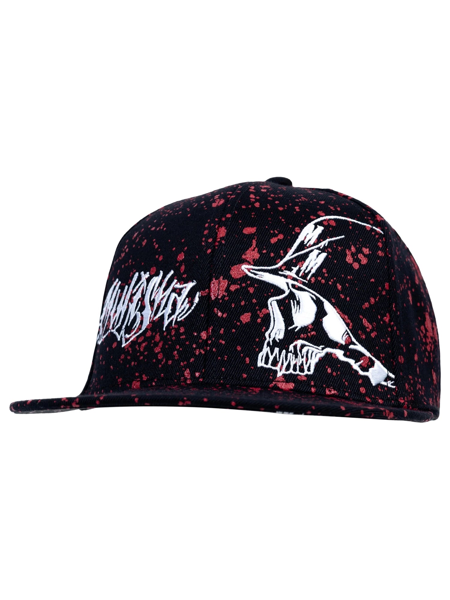 Metal Mulisha Men's Dark Path Flexsnap Hat - Black/Red
