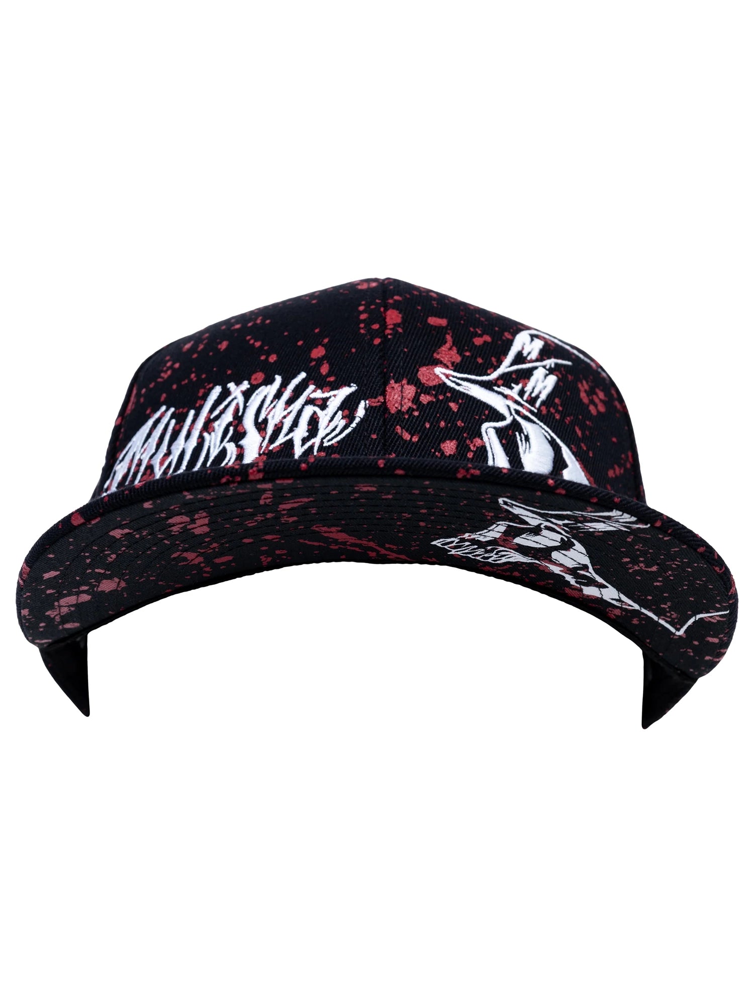 Metal Mulisha Men's Dark Path Flexsnap Hat - Black/Red