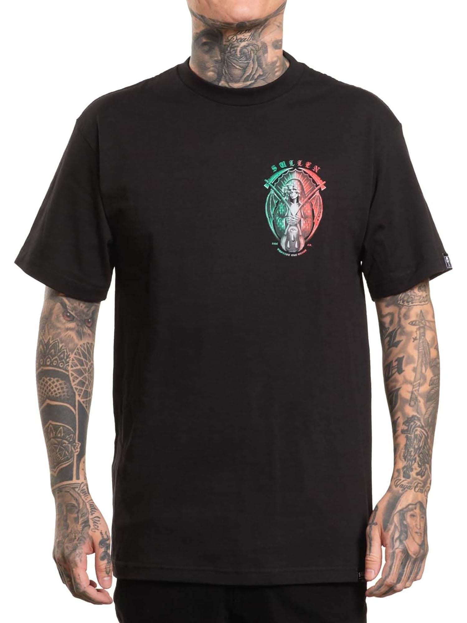 Sullen Men's De La Muerte Mex Standard T-shirt