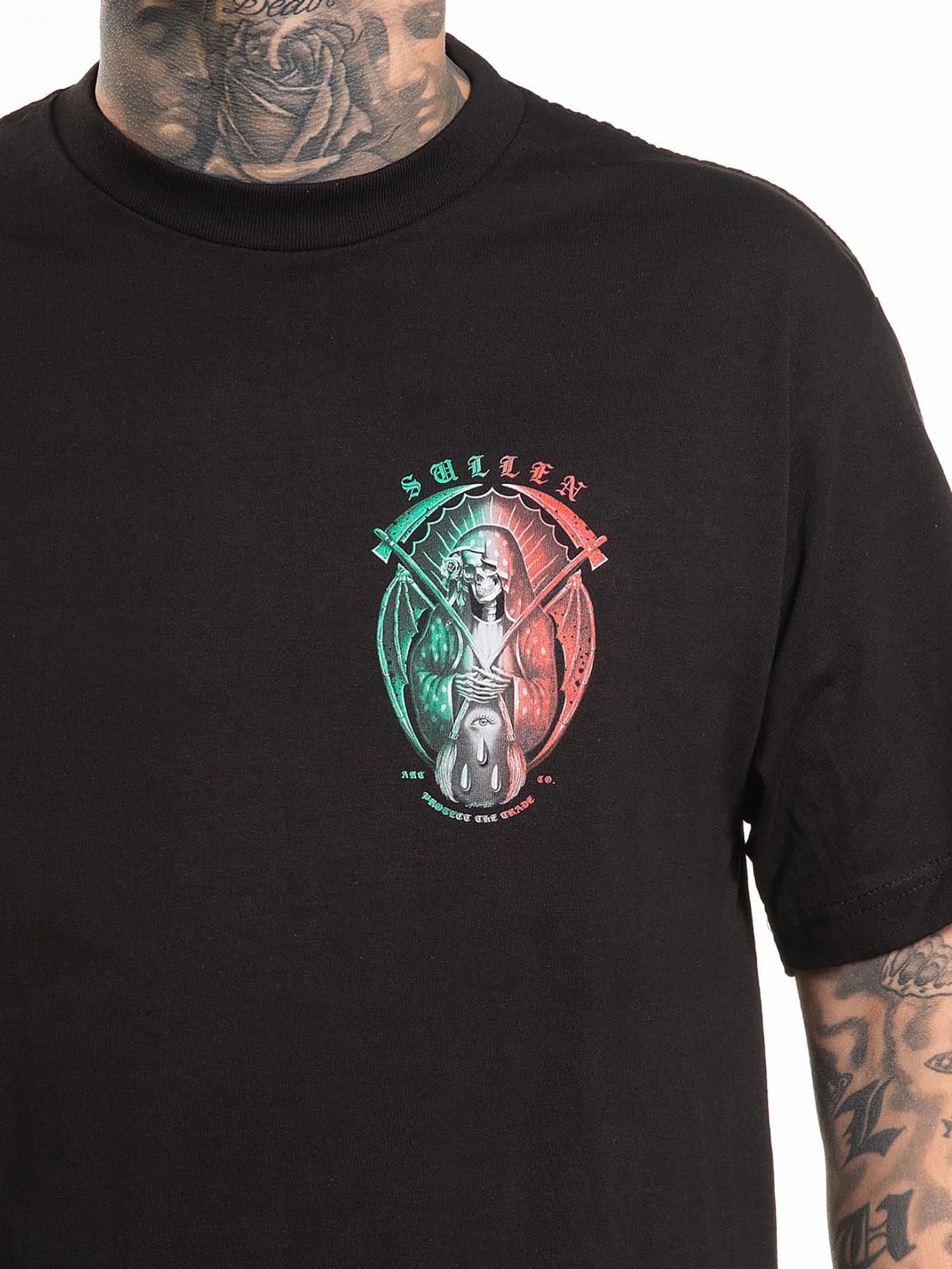 Sullen Men's De La Muerte Mex Standard T-shirt by Sullen