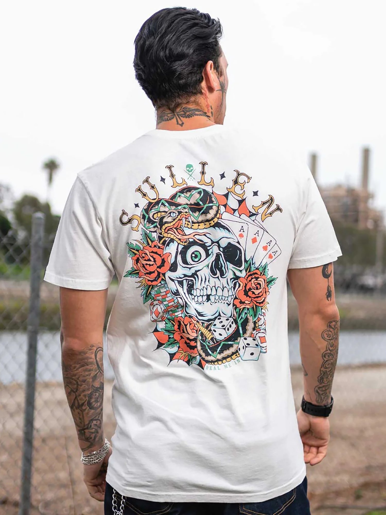 Sullen Men's Deal Me in Premium T-shirt