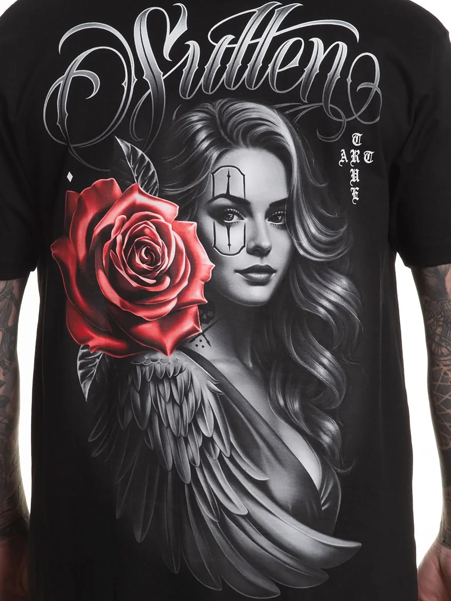 Sullen Men's Destiny Graphic T-shirt - Black by Sullen