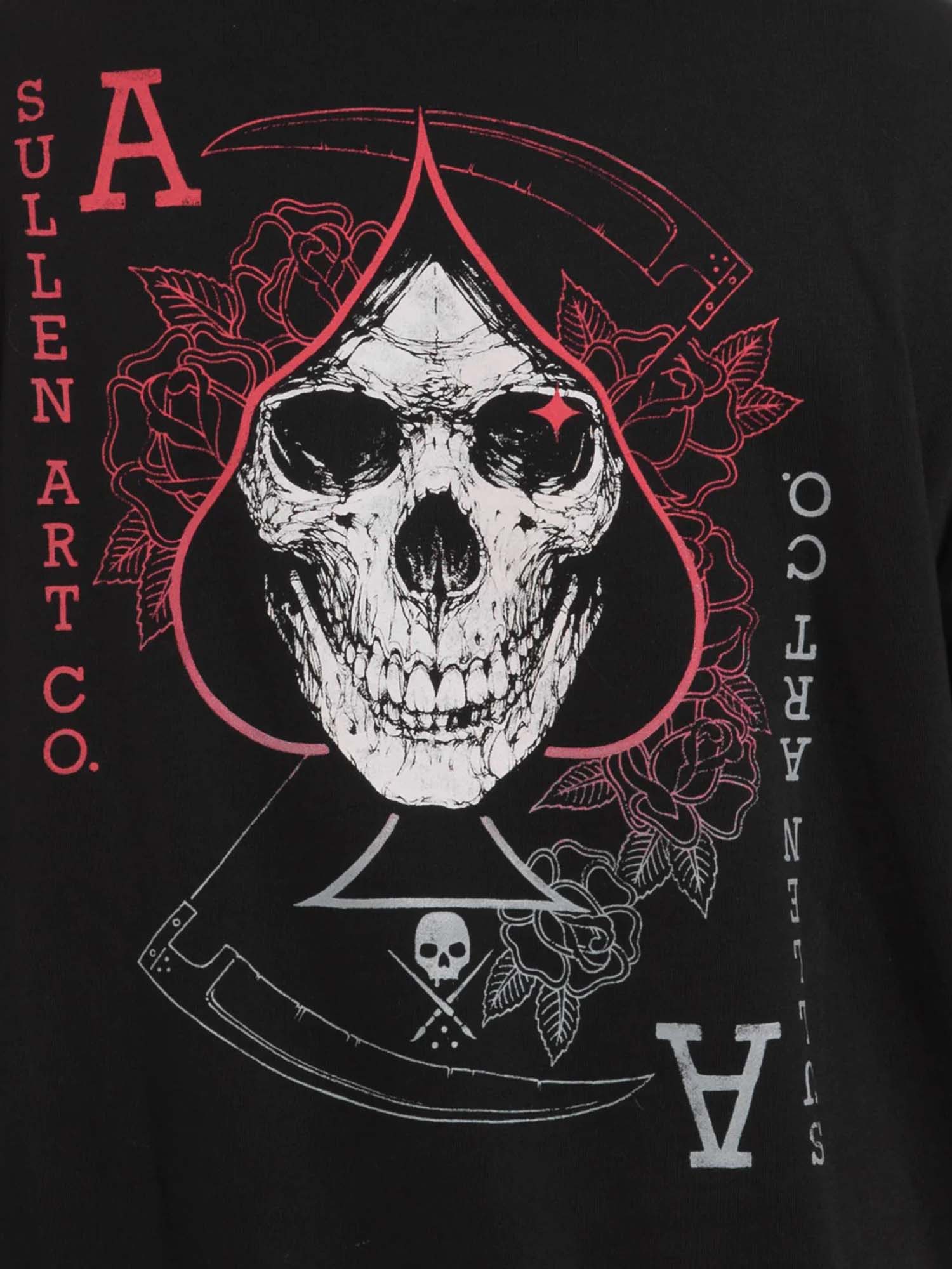 Sullen Men's Drawing Dead Pullover Hoodie by Sullen