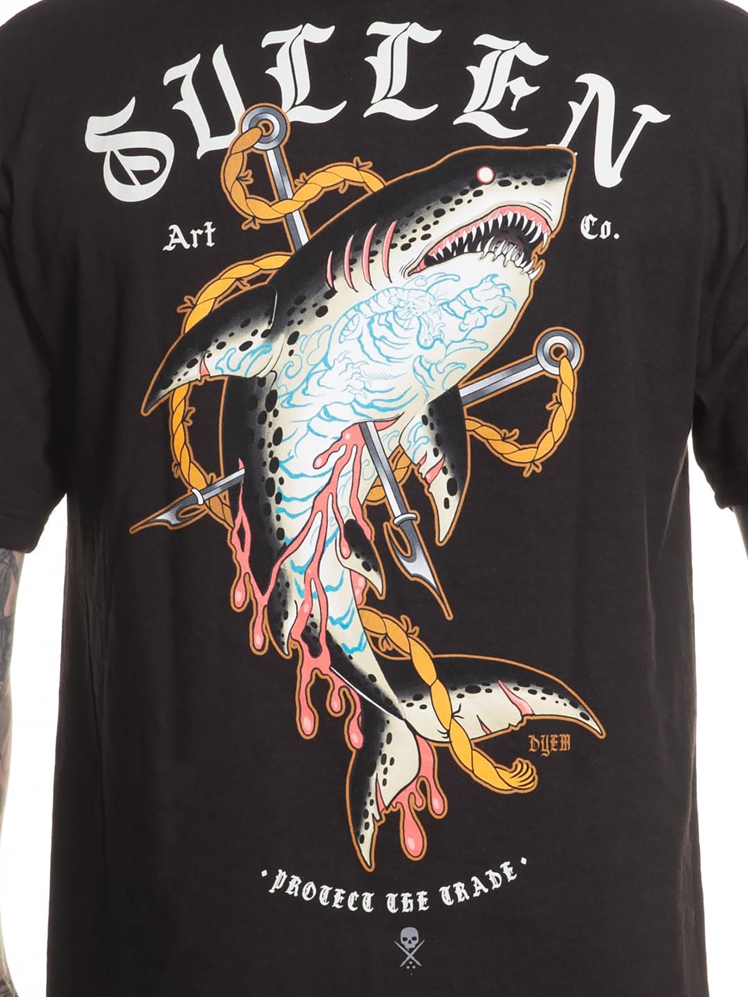 Sullen Men's Dyem Shark Standard T-shirt