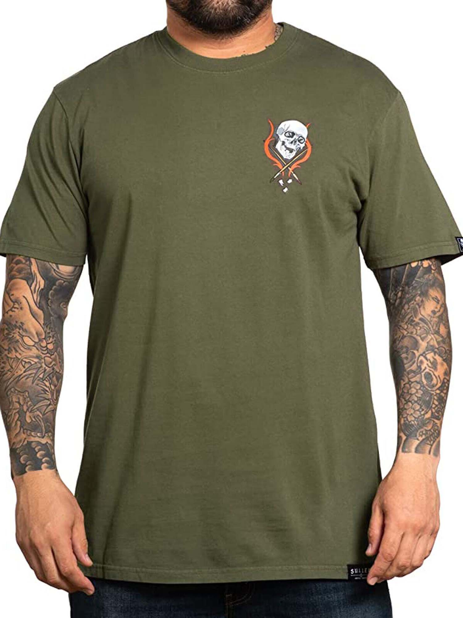 Sullen Men's Eagle Flame Short Sleeve Premium T-shirt by Sullen