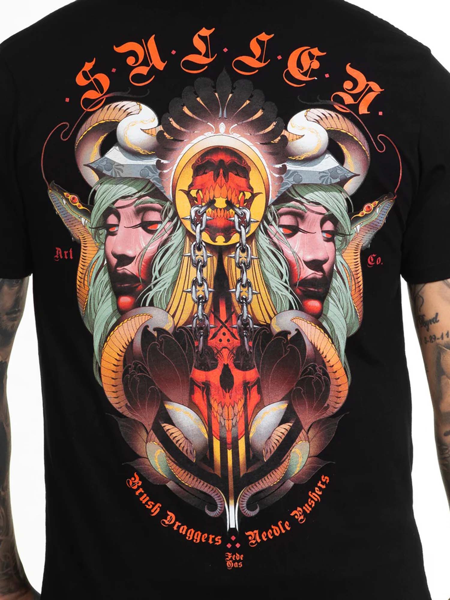 Sullen Men's Fede Gas Short Sleeve Premium T-shirt by Sullen