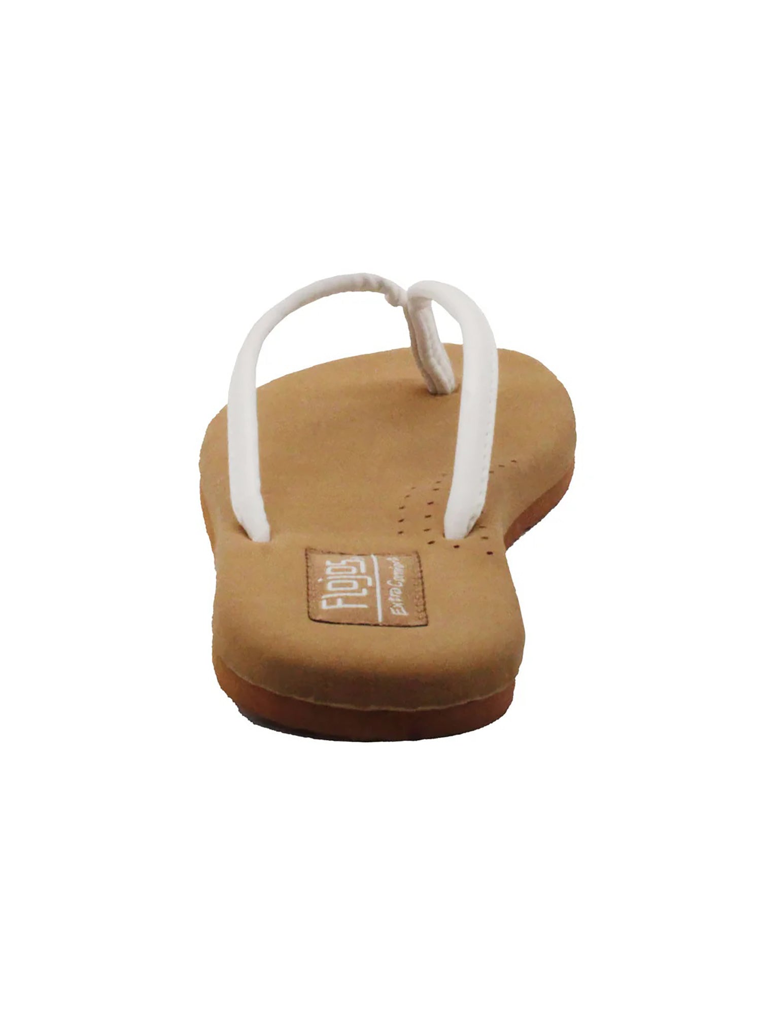 Flojos Women's Fiesta 2.0 White/Tan Sandals