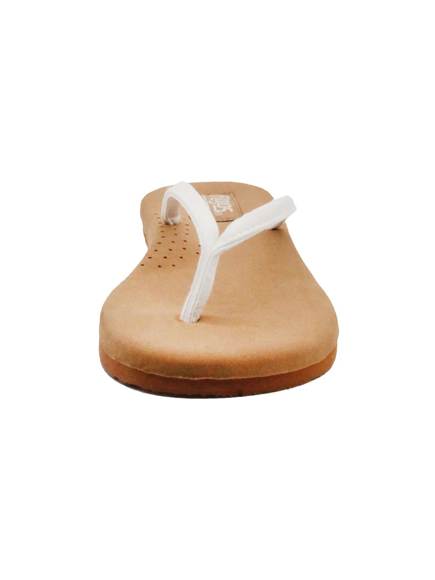 Flojos Women's Fiesta 2.0 White/Tan Sandals